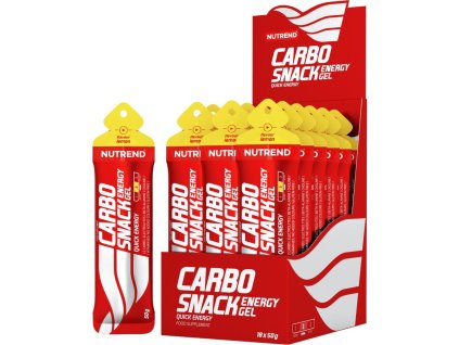 Nutrend CARBOSNACK sáček 50 g, citron