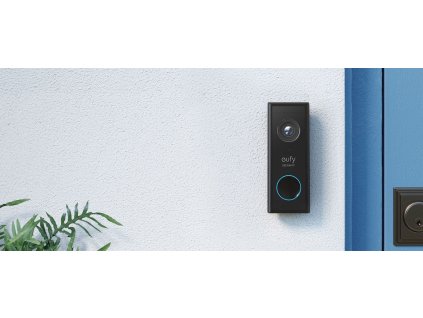 Eufy Video Doorbell 2K black (Battery-Powered) (T82101W1)