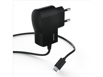 Hama síťová nabíječka s kabelem, micro USB, 5V/1A