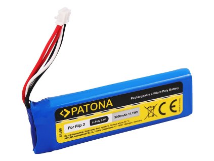 Patona PT6511 - JBL Flip 3 3000mAh 3,7V Li-Pol GSP872693