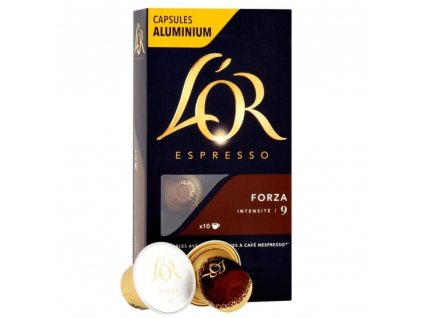 L'OR ESPRESSO Forza Kapsle pro espressa Nespresso, 10 ks