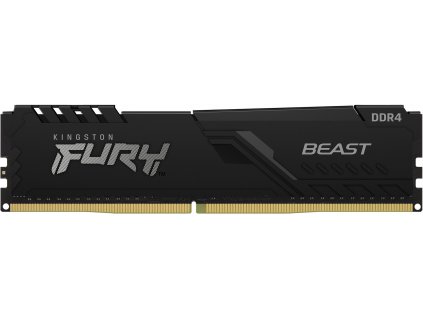 Kingston Fury Beast DIMM DDR4 4GB 2666MHz černá