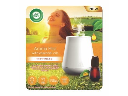 Air Wick aroma vaporizér + náplň Šťastné chvilky