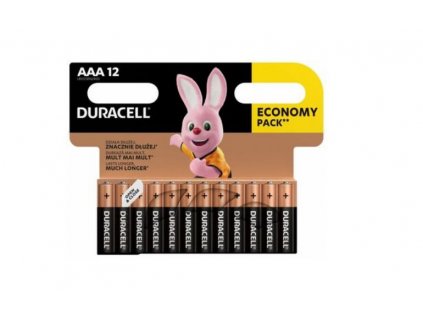 Duracell Basic alkalická baterie 12 ks (AAA)