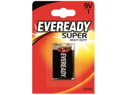 Energizer Eveready Super (blistr) - 9V baterie