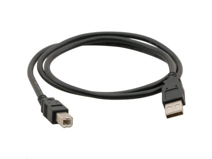 C-TECH USB 2.0 A-B, 1.8m, černý