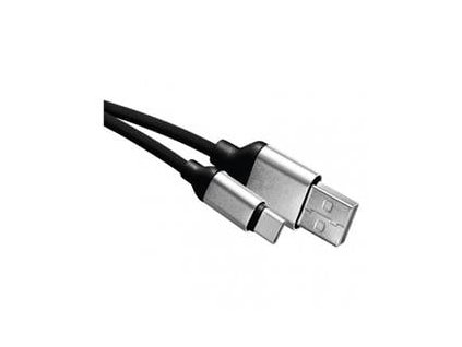nabíjecí/datový kabel USB-A 2.0 / USB-C 2.0, 1m, černý