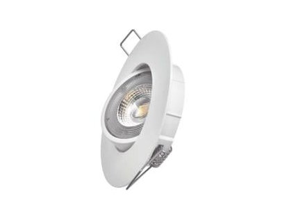 LED bodové svítidlo SIMMI bílé, kruh 5W neutrální bílá