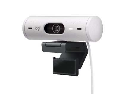 Logitech BRIO 500, Full HD webcam, off-white