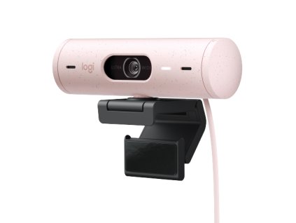 Logitech BRIO 500, Full HD webcam, rose