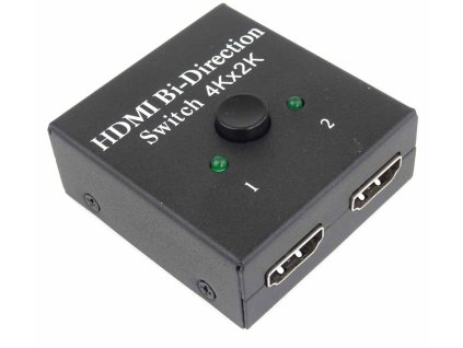 HDMI Switch 4K, FULL HD 1080p obousměrný 2-1 nebo 1-2