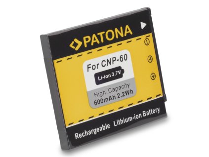 PATONA baterie pro foto Casio NP-60 600mAh