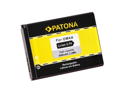 PATONA baterie pro mobilní telefon Motorola OM4A 600mAh 3,7V Li-Ion