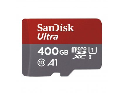 SanDisk Ultra microSDXC 400GB 150MB/s A1 Class10 UHS-I + Adaptér