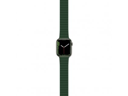 Epico magnetický pásek pro Apple Watch 38/40/41mm - šedý/zelený