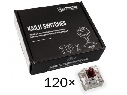Glorious Kailh Speed Bronze Switches, 120 ks