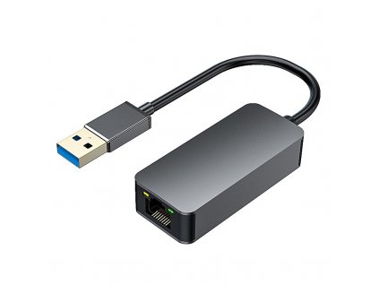 Adaptér USB3.0 -> LAN RJ45 ETHERNET 2,5G/1000 MBIT Aluminium