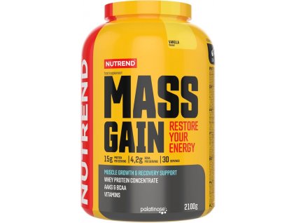 Nutrend MASS GAIN 2100 g, vanilka