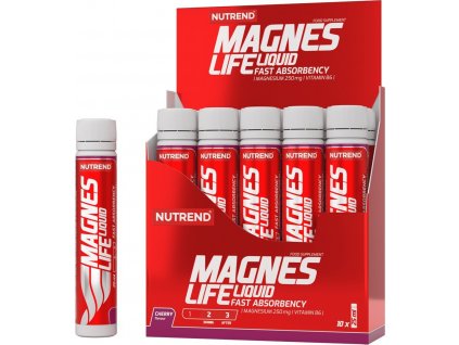 Nutrend MAGNESLIFE 10x 25 ml, višeň