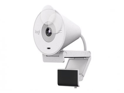 Logitech BRIO 300, Full HD webcam, off-white