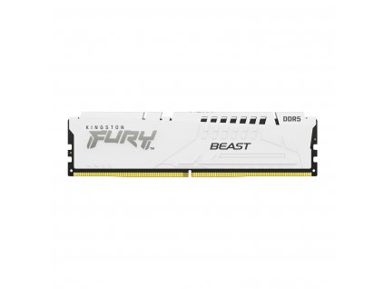 Kingston Fury Beast White DIMM DDR5 16GB 5200MHz, AMD EXPO, bílá