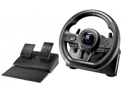SUPERDRIVE Sada volantu a pedálů SV650, pro PS4/ PC/ Switch/ Xbox Series X/Xbox Series S