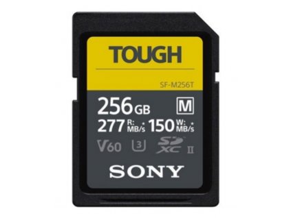 Sony SFM256T Paměťová karta UHS-II SD řady SF-M TOUGH 256GB