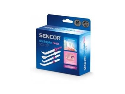 Sencor SOX 007 Náhradní nástavce pro ústní sprchu SOI 22x, 4 ks