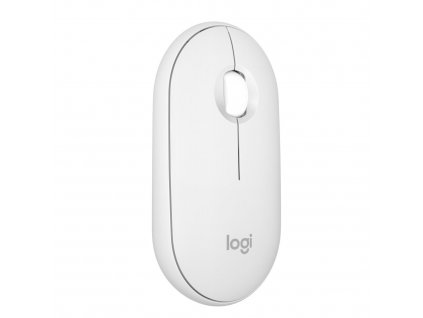 Logitech Wireless Pebble mouse 2, M350s, bílá