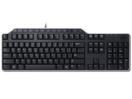 DELL KB-522/ Česká/ Slovenská/ rozšírená multimediální klávesnice USB (QWERTZ)