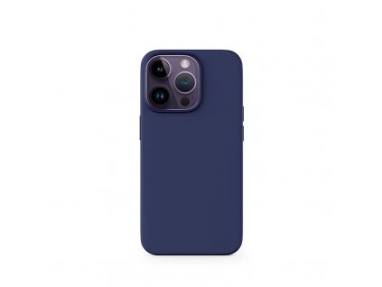 Epico Mag+ Silicone Case for iPhone 15 Plus - MagSafe compatible - modrá
