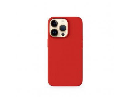 Epico Mag+ Silicone Case for iPhone 15 Pro - MagSafe compatible - tmavě červená