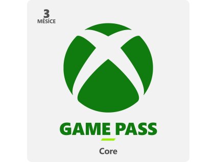 XBOX - Game Pass Core - předplatné na 3 měsíce (EuroZone)