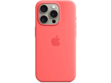Apple iPhone 15 Pro Silicone Case s MagSafe - Guava