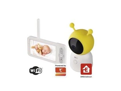 GoSmart Otočná dětská chůvička IP-500 GUARD s monitorem a Wi-Fi