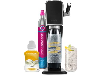 Sodastream Sada výrobníku ART Black Tonik Megapack