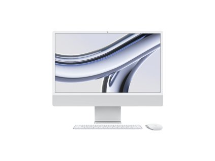 Apple iMac 24" M3 CZ Stříbrný (MQR93CZ/A)