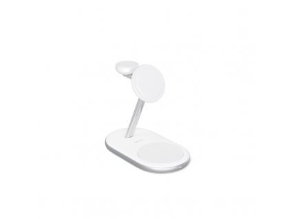 Epico 3in1 MagSafe Charging Stand - Charging for iPhone 15W - bílá