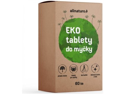 Allnature EKO tablety do myčky 60ks