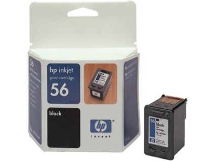 HP 56 Black (19ml) pro DJ 5550, PS 7x50 (C6656AE) - originální