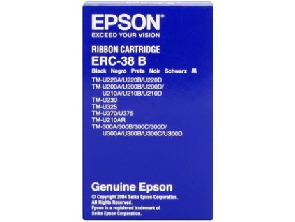 Epson barvící páska černá ERC-38B (ERC38B) pro TM-U210/-U220/-U230/-U300/-U375
