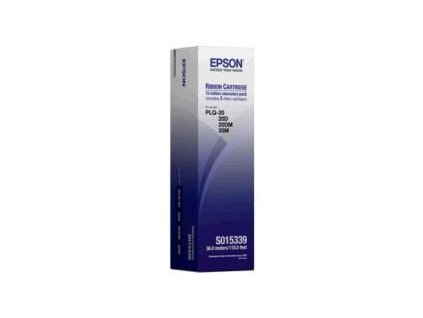 Epson barvicí páska čená trojbalení S015339 pro PLQ-20, PLQ-20M