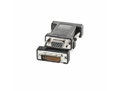 KB DVI adapter DVI-I 24+5M - VGA 15F