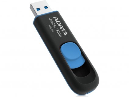 ADATA UV128 DashDrive 32GB černý/modrý (AUV128-32G-RBE)