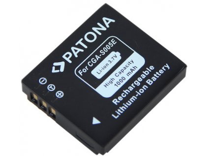 Patona PT1041 - Panasonic CGA-S005 1000mAh Li-Ion