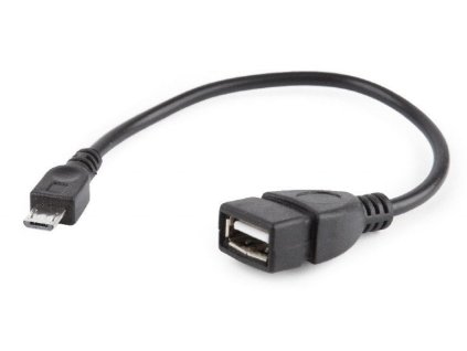 Cablexpert USB OTG AF - micro BM, 0,15m