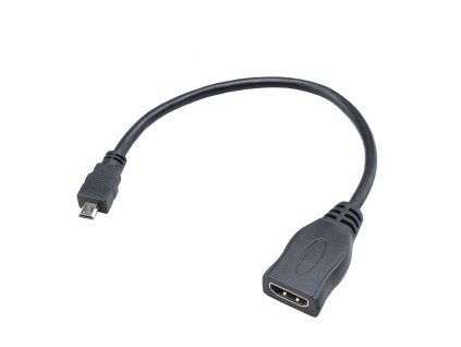 AKASA kabel adaptér HDMI na micro HDMI, 25cm