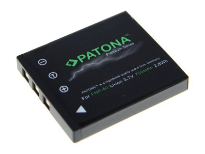 Patona Premium PT1215 - Fujifilm NP-40  750mAh Li-Ion