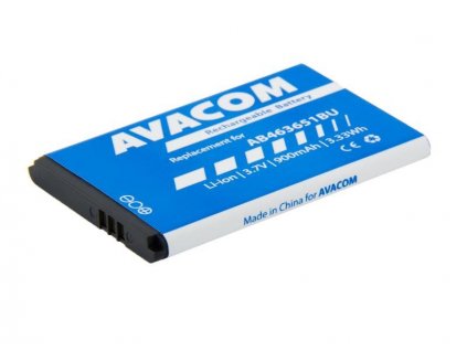 AVACOM Baterie do mobilu Samsung B3410 Corby plus Li-Ion 3,7V 900mAh (náhrada AB463651BU)