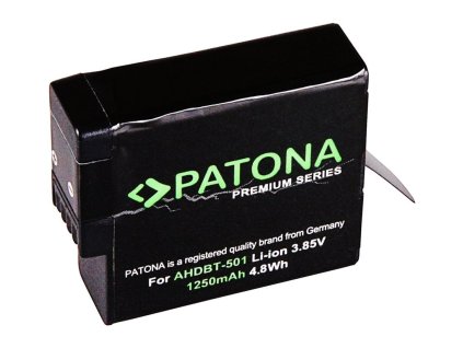 Patona Premium PT1268 - GoPro Hero 5/6/7 1250mAh Premium